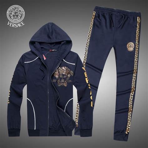 versace men's clothing|men's versace jogging suit.